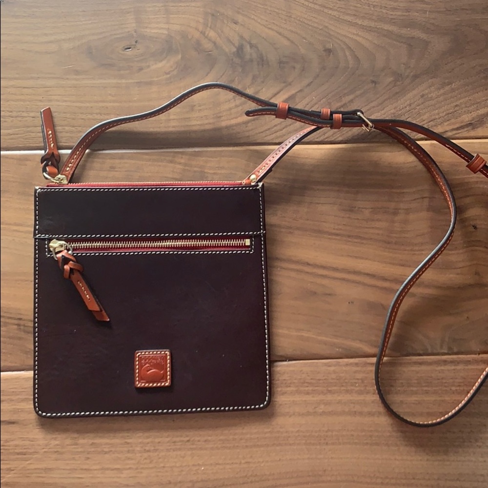 Dooney Bourke Double zipped crossbody bag